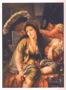 A  PEINTURE ORIENTALISTE (86)